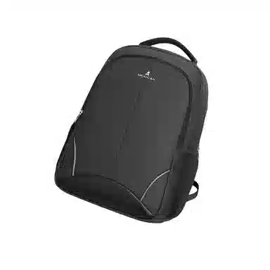 稻草人 大容量休闲商务防泼水 织物 男款 黑色 双肩包