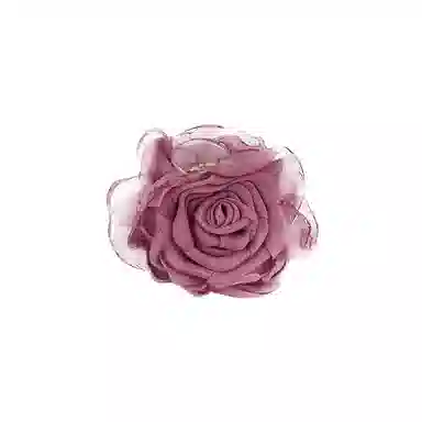 芒果饰品 干枯玫瑰新中式高级感头花 发夹 女款