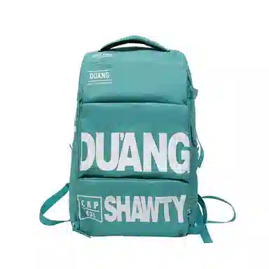 行途 大容量潮牌旅行运动训练滑雪 复合布 背包双肩包 常规 男女同款情侣款 白色/黑色/亮橘色/荧光绿色/蓝绿色/紫色