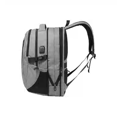 木村耀司 休闲百搭大容量通勤潮流多功能旅游 牛津纺 双肩包书包旅行包电脑包背包 常规 男女同款情侣款 黑色/灰色/藏青