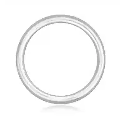 谧月珠宝 古法传承手工实心光面磨砂镯子 显年轻复古温柔小众 国潮新中式复古优雅气质古风 合金 手镯 男女同款情侣款