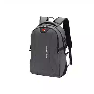 木村耀司 休闲百搭大容量通勤潮流多功能旅游 牛津纺 双肩包书包旅行包电脑包背包 常规 男女同款情侣款 黑色/灰色/藏青