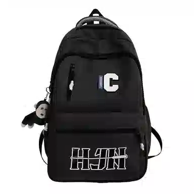 行途 潮流字母时尚简约大容量旅行高级感休闲 尼龙 双肩包 男女同款情侣款 多色