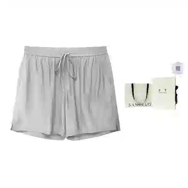 桑罗 简约舒适纯色抽绳睡裤 男款