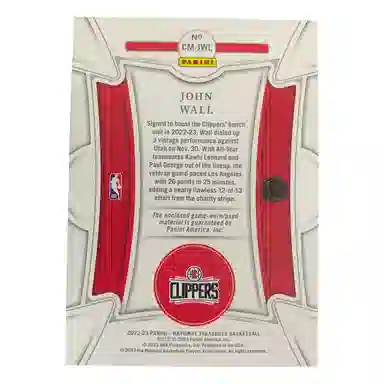 PANINI 2022-23 GU 2999