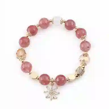 盈满堂 夏日花语 小众设计 水晶 玉石手串 女款