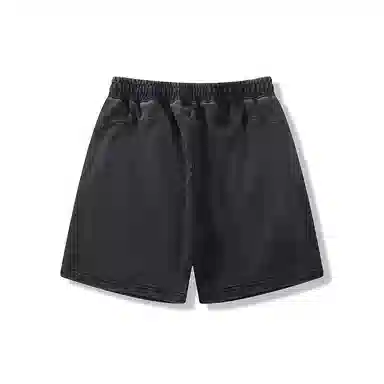 我是大卫 韩国水洗做旧春夏季高级感五分休闲短裤 男款 深灰色