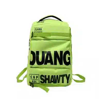 行途 大容量潮牌旅行运动训练滑雪 复合布 背包双肩包 常规 男女同款情侣款 白色/黑色/亮橘色/荧光绿色/蓝绿色/紫色