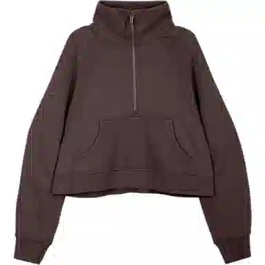 lululemon Scuba Oversized Funnel Neck Half Zip