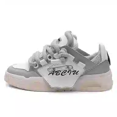 Seattle Palm x ABCIU Black Low Top Sneakers