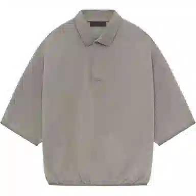 Fear of God Essentials Heather Grey Polo