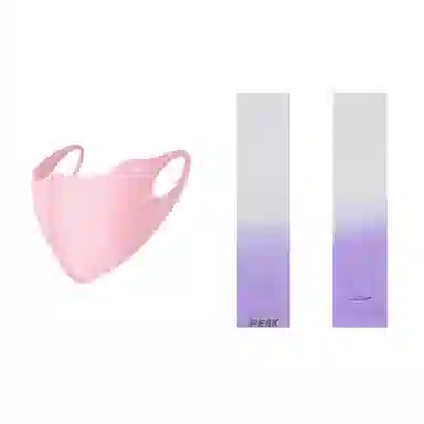 匹克 紫外线冰爽护臂护脸冰丝 防晒袖 男女同款情侣款