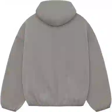 Fear of God Essentials SS24 Nylon Fleece Hoodie Heather Grey Heather Grey
