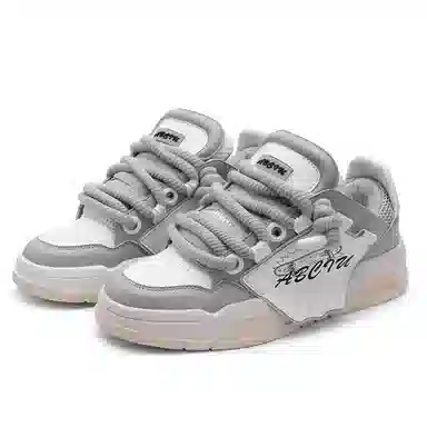 Seattle Palm x ABCIU Black Low Top Sneakers