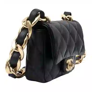 CHANEL Classic Flap Mini Black Lambskin