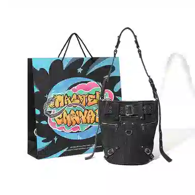 MASTER CANVAS Denim Bucket Bag