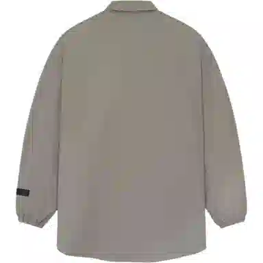 Fear of God Essentials SS24 Nylon Overshirt Heather Grey