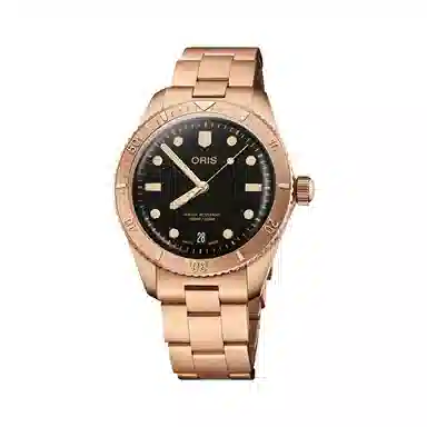 Oris 38mm Bronze Dive Watch