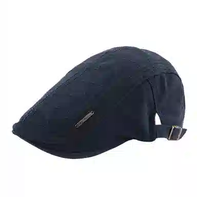 撞青春 新潮春夏季 复古中年人气质英伦风 棉 贝雷帽 男款
