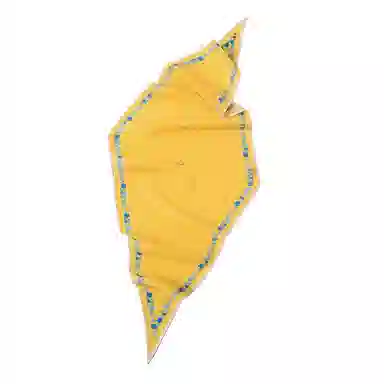 杭丝路 菱形小长条围巾纱巾护颈薄款遮脖子防晒 桑蚕丝 丝巾 女款 白色