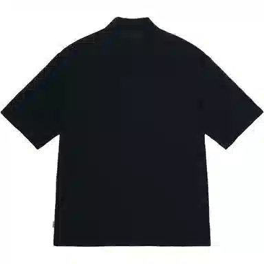 Stussy SS24 Boxy Flat Hem Shirt Crinkled