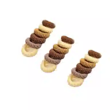 左欧 高级感高弹力耐用加宽加粗 发圈/头绳 女款