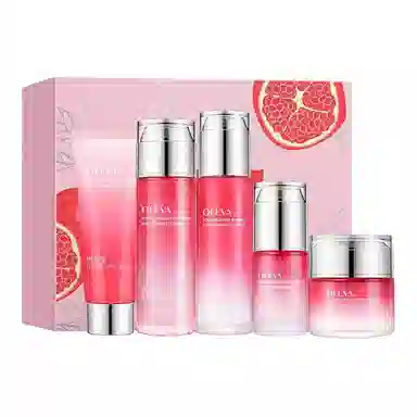 奥洛菲红石榴鲜萃赋活礼盒 保湿补水滋润护肤化妆品套盒
