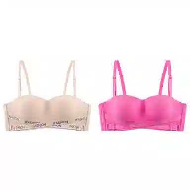 浪莎 舒适防滑无痕隐形文胸 女款