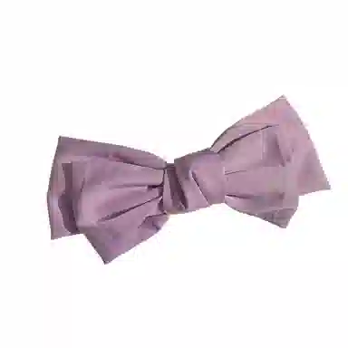 彤彤兔 复古缎面大蝴蝶结优雅舒适 发夹 女款