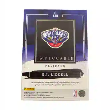 PANINI 2022-23Panini EJRCRPA patch5588