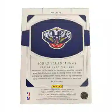 PANINI 2022-23 Noir PATCH 1625