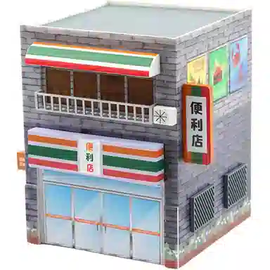 拓意 街边小店便利店 场景 成品模型