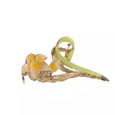 彤彤兔 森系栀子花甜美精致优雅 发夹 女款