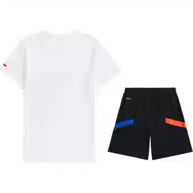 大童 李宁儿童 时尚舒适透气休闲运动套装