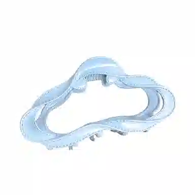 彤彤兔 糖果色云朵抓夹高级感小众 气质鲨鱼夹金属后脑勺 发夹 女款