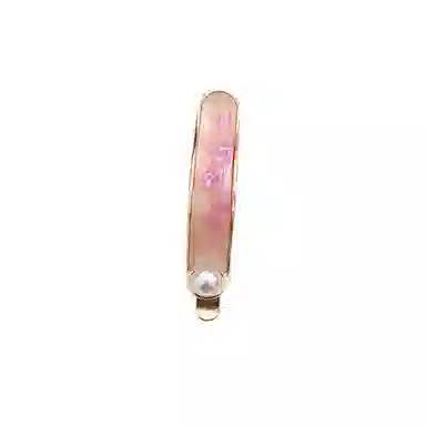 彤彤兔 大号侧边气质高级感鸭嘴夹后脑勺盘发优雅 树脂 发夹 女款