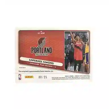 PANINI 2020-21 PRIZM 0825