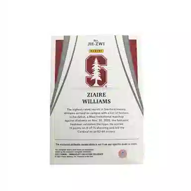 PANINI 2021-22 Imm RC 5