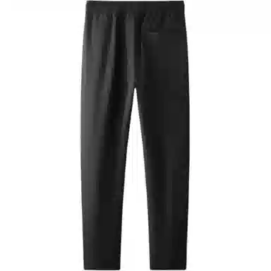 鸭鸭 外穿抽绳设计休闲直筒加绒加厚羽绒裤 男款