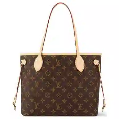 Louis Vuitton Neverfull PM Brown Pink Interior