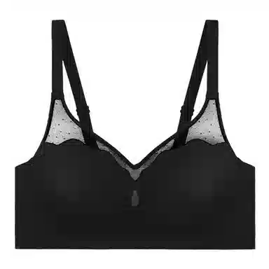 内在密码 薄款大胸显小兔耳杯超薄凉感无痕遮副乳文胸 女款