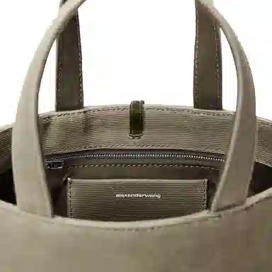 Alexander Wang Punch Tote Bag Khaki