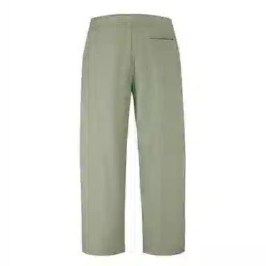 赞仕 美式复古工装直筒宽松系带休闲裤 男女同款