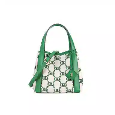 梦特娇 小众时尚通勤复古老花 合成革 单肩斜挎包 中号 女款 曜石黑/月石灰/椰奶白/果壳棕/琥珀色