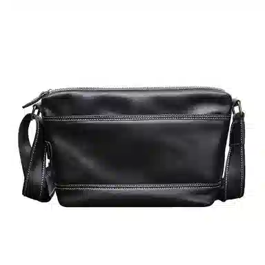 DOSRFINI Men's Leather Messenger Bag