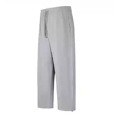 赞仕 美式复古工装直筒宽松系带休闲裤 男女同款