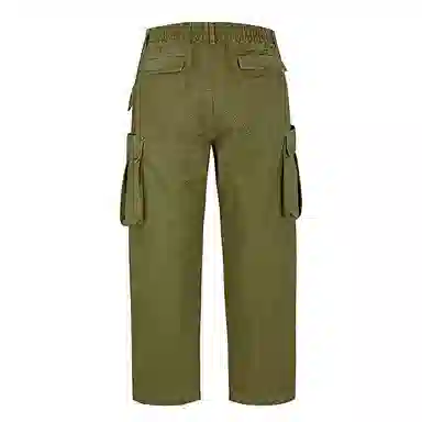 赞仕 阔腿伞兵裤工装裤小众新款宽松设计感休闲裤 男女同款