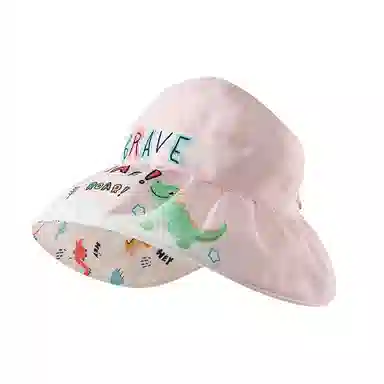 浪莎 贝壳大帽檐韩版太阳帽帅气渔夫鸭嘴 薄款 防晒帽 儿童款