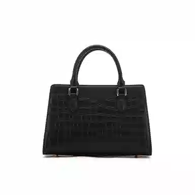 红蜻蜓真皮手提包大容量手拎包包女士鳄鱼纹妈妈包斜挎包多色牛皮