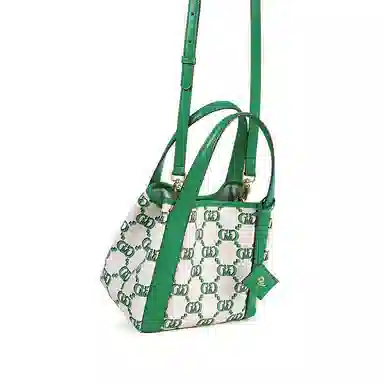 梦特娇 小众时尚通勤复古老花 合成革 单肩斜挎包 中号 女款 曜石黑/月石灰/椰奶白/果壳棕/琥珀色